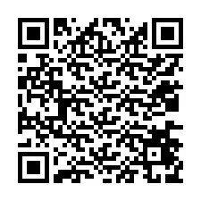 Codice QR per il numero di telefono +12036479706