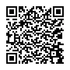 QR-koodi puhelinnumerolle +12036484358