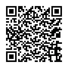 Kode QR untuk nomor Telepon +12036664845