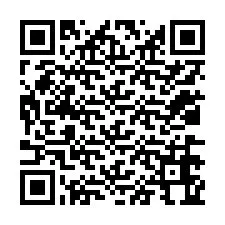 QR код за телефонен номер +12036664849