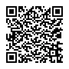 QR-koodi puhelinnumerolle +12036669218