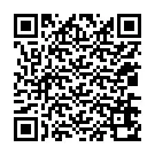 QR kód a telefonszámhoz +12036670954