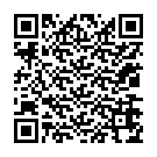 QR код за телефонен номер +12036674885