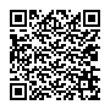 QR kód a telefonszámhoz +12036675536