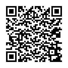 QR код за телефонен номер +12036683493