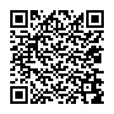 QR Code สำหรับหมายเลขโทรศัพท์ +12036686196