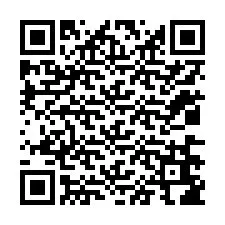 QR код за телефонен номер +12036686201