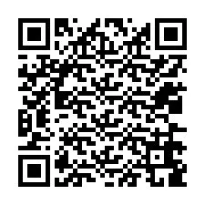 QR код за телефонен номер +12036689827