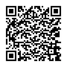 QR-koodi puhelinnumerolle +12036689838