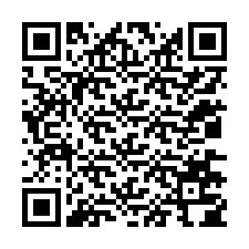 Kode QR untuk nomor Telepon +12036704744