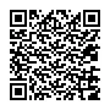 QR-code voor telefoonnummer +12036706803