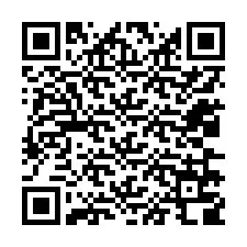 Codice QR per il numero di telefono +12036708437