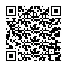 Código QR para número de teléfono +12036708438