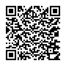 QR-koodi puhelinnumerolle +12036710354