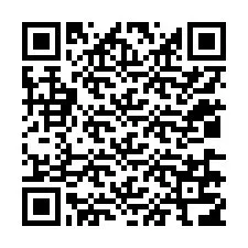 QR код за телефонен номер +12036716104