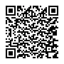 Codice QR per il numero di telefono +12036718176