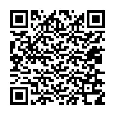 Codice QR per il numero di telefono +12036718177