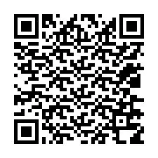 QR-Code für Telefonnummer +12036718179