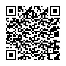 QR код за телефонен номер +12036718184