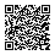 Kode QR untuk nomor Telepon +12036718191