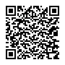 Codice QR per il numero di telefono +12036718195