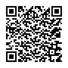 QR-koodi puhelinnumerolle +12036719089