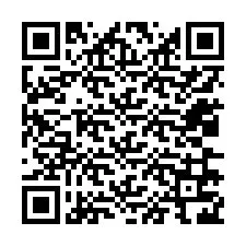 電話番号のQRコード +12036726037