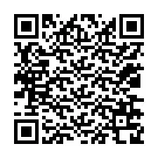 QR-koodi puhelinnumerolle +12036728599