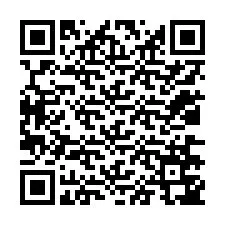 QR код за телефонен номер +12036747649