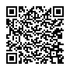 QR Code pour le numéro de téléphone +12036748366