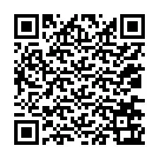 QR-код для номера телефона +12036763718