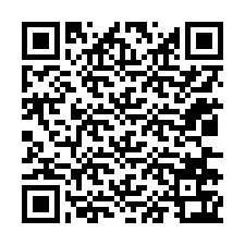 QR-koodi puhelinnumerolle +12036763725