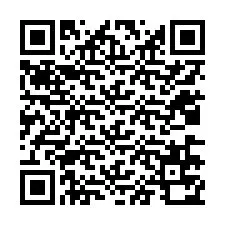 QR-code voor telefoonnummer +12036770502