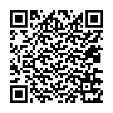 QR код за телефонен номер +12036771553