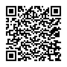 QR код за телефонен номер +12036778289