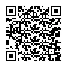 QR-koodi puhelinnumerolle +12036789255