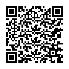 QR kód a telefonszámhoz +12036789455