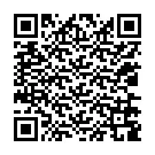 QR Code สำหรับหมายเลขโทรศัพท์ +12036789828