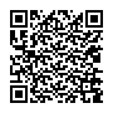 Código QR para número de teléfono +12036789862