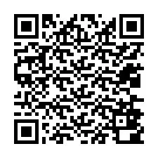 QR-koodi puhelinnumerolle +12036800927