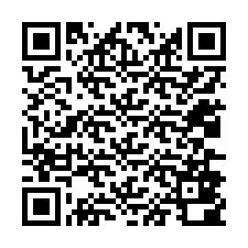 Codice QR per il numero di telefono +12036800973