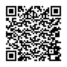 QR-koodi puhelinnumerolle +12036800974