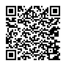 QR код за телефонен номер +12036802137