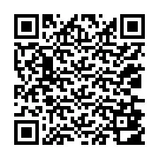 QR код за телефонен номер +12036802138