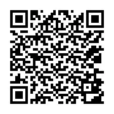 QR kód a telefonszámhoz +12036802139