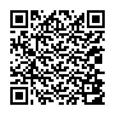 電話番号のQRコード +12036802170