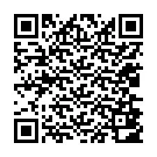 QR-koodi puhelinnumerolle +12036802176