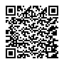 QR-koodi puhelinnumerolle +12036802178