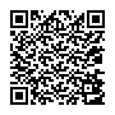 Código QR para número de telefone +12036803608