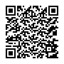 QR kód a telefonszámhoz +12036803611